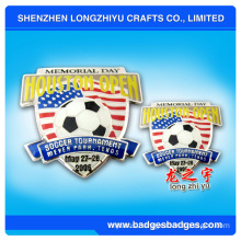 Metal Soccer Pin Badges (LZY-000063)